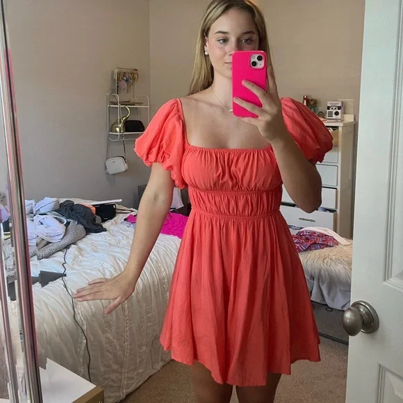 American Threads Dresses | Super Cute American Threads Dress | Color: Orange/Pink | Size: 2 | Sadieozymy's Closet